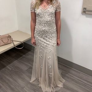 Adrianna Papell Short Sleeve Dress